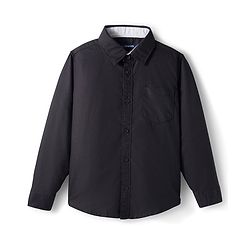 Pine Kids Cotton Woven Full Sleeves Solid Shirt - Dark Yellow