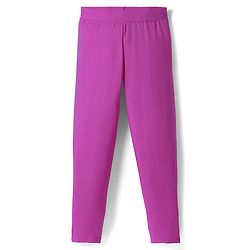 Pine Kids Cotton Knit Full Length Solid Colour Leggings Pack Of 2 - Pink & Purple