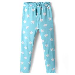 Pine Kids Marvel Single Jersey Knit Half Sleeves Night Suit with Captain America Graphics - Light Blue