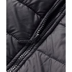 Pine Kids Woven Full Length Solid Padded Jacket - Navy Blue