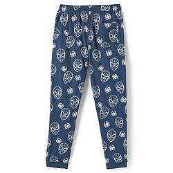 Pine Kids Marvel Single Jersey Knit Half Sleeves Night Suit with Spider Man Graphics - Blue
