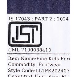 Pine Kids Slip On Formal Loafer Shoes - Brown