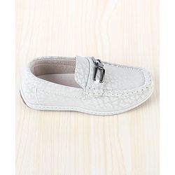 Pine Kids Slip On Formal Loafer Shoes - Beige