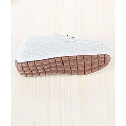 Pine Kids Slip On Formal Loafer Shoes - Beige