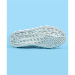 Pine Kids Velcro Closure Casual Shoes With Star Print - Black