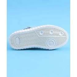 Pine Kids Solid Casual Shoes with Velcro Closure - Blue
