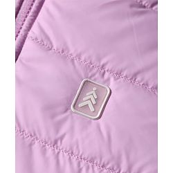 Pine Kids Woven Full Sleeves Solid Padded Jacket - Purple