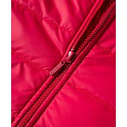 Pine Kids Woven Full Sleeves Solid Hooded Padded Jacket - Red