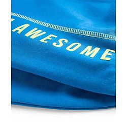 Pine Kids Knit Full Length Lounge Pant With Text Print - Blue