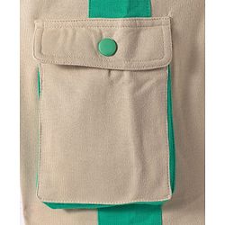 Pine Kids Cotton Knit Full Length Track Pant - Off White