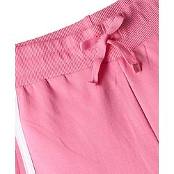 Pine active Full Length Super Stretch Track Pant with Tape Detailing - Pink