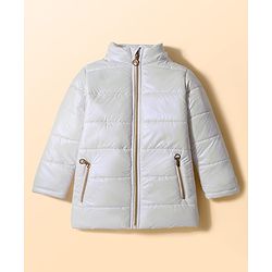 Pine Kids Cotton Woven Hoodies Full Sleeves Lavender 6-7 Years