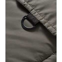 Pine Kids Woven Full Sleeves Solid Hooded Padded Jacket - Olive Green