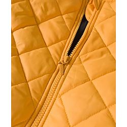 Pine Kids Woven Full Sleeves Solid Color Quilted Jacket - Gold