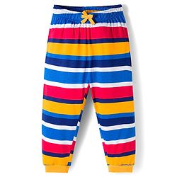 Pine Kids Cotton Knit Full Sleeves Co-ord Night Suit with Text Print - Multicolor