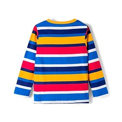 Pine Kids Cotton Knit Full Sleeves Co-ord Night Suit with Text Print - Multicolor