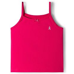 Pine Kids Cotton Elastane Knit Singlet Sleeves Solid Color Slips Pack of 3 (Color May Vary)