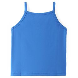 Pine Kids Cotton Lycra Knit Sleeveless Solid Color Slips Pack of 3 (Color May Vary)