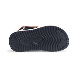 Pine Kids Velcro Closure Solid Sandal - Navy Blue