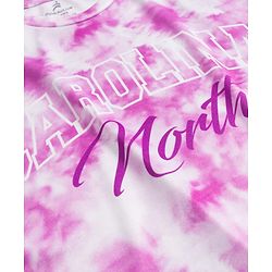 Pine Active Knit Half Sleeves T-Shirt with Text Print - Purple