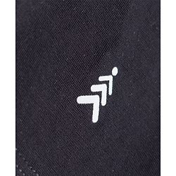 Pine Kids Cotton Lycra Knit Above Knee Length Solid Cycling Shorts Pack of 3 - Black