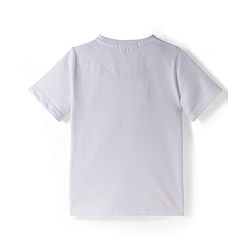Pine Kids Knit Full Sleeves Front Open Sweater With Inner Tee & Number Print - Blue