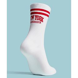 Pine Active Cotton Lycra Knit Terry Breathable Knee Length Football Socks - White