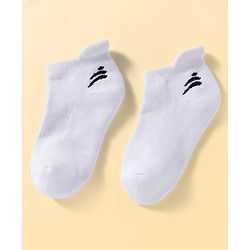 Pine Active Cotton Lycra Knit Terry Breathable Ankle Length Athletic Socks Pack of 3 - Multicolor