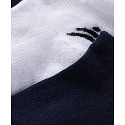 Pine Active Cotton Lycra Knit Terry Breathable Ankle Length Athletic Socks Pack of 3 - Multicolor