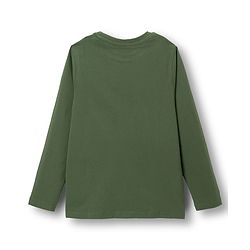 Pine Kids Marvel Single Jersey Knit Full Sleeves T-Shirt & Track Pant With Spider Man Print - Green