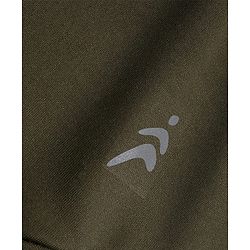 Pine Active Knit Full Length Super Stretch Jogger With Brand Logo Print - Dark Green