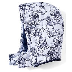 Pine Kids Marvel Woven Full Sleeves Padded Jacket with Detachable Hood & Avengers Print - Multicolor