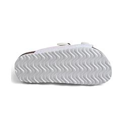 Pine Kids Slip On Sequins Detailing  Party Sandal - White