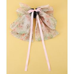 Pine Kids Bow & Butterfly Clip Free Size - Light Pink