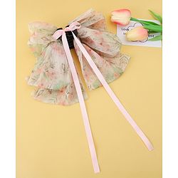 Pine Kids Bow & Butterfly Clip Free Size - Light Pink