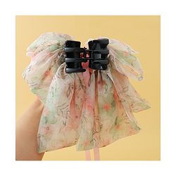 Pine Kids Bow & Butterfly Clip Free Size - Light Pink