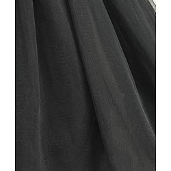 Pine Kids Knit Sleeveless Flared Party Dress with Sequin Detailing - Black