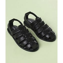 Pine Kids Back Strap Mojaris - Brown