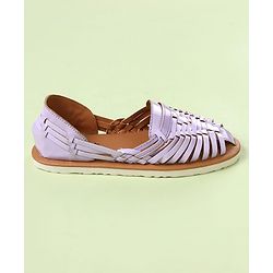 Pine Kids Slip On Mojaris - Purple