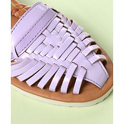 Pine Kids Slip On Mojaris - Purple
