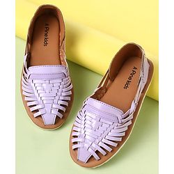 Pine Kids Slip On Mojaris - Purple