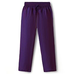 Pine Kids Woven Full Sleeves Kurta Pajama Set With Sequin Detailing - Purple