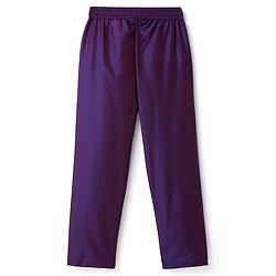 Pine Kids Woven Full Sleeves Kurta Pajama Set With Sequin Detailing - Purple