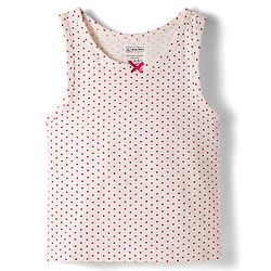 Pine Kids Knit Sleeveless Vests With Polka Dots Print Pack Of 3 (Colour May Vary)