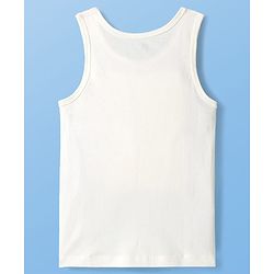 Pine Kids Cotton Knit Sleeveless Vests With Stripes & Gamer Text Print Pack Of 3 (Colour May Vary)
