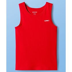 Pine Kids Cotton Knit Sleeveless Vests With Stripes & Gamer Text Print Pack Of 3 (Colour May Vary)