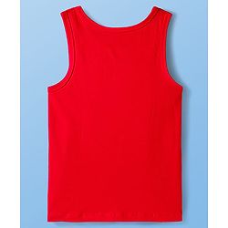 Pine Kids Cotton Knit Sleeveless Vests With Stripes & Gamer Text Print Pack Of 3 (Colour May Vary)