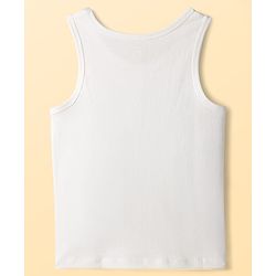 Pine Kids Cotton Knit Sleeveless Vests With Star Print Pack Of 3 (Colour May Vary)