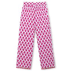 Pine Kids Cotton Woven Three Fourth Sleeves Kurta Salwar & Dupatta Set with Floral Print - Pink