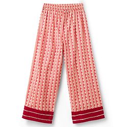 Pine Kids Cotton Woven Half Sleeves Kurta Churidar & Dupata Set With Floral Print - Coral